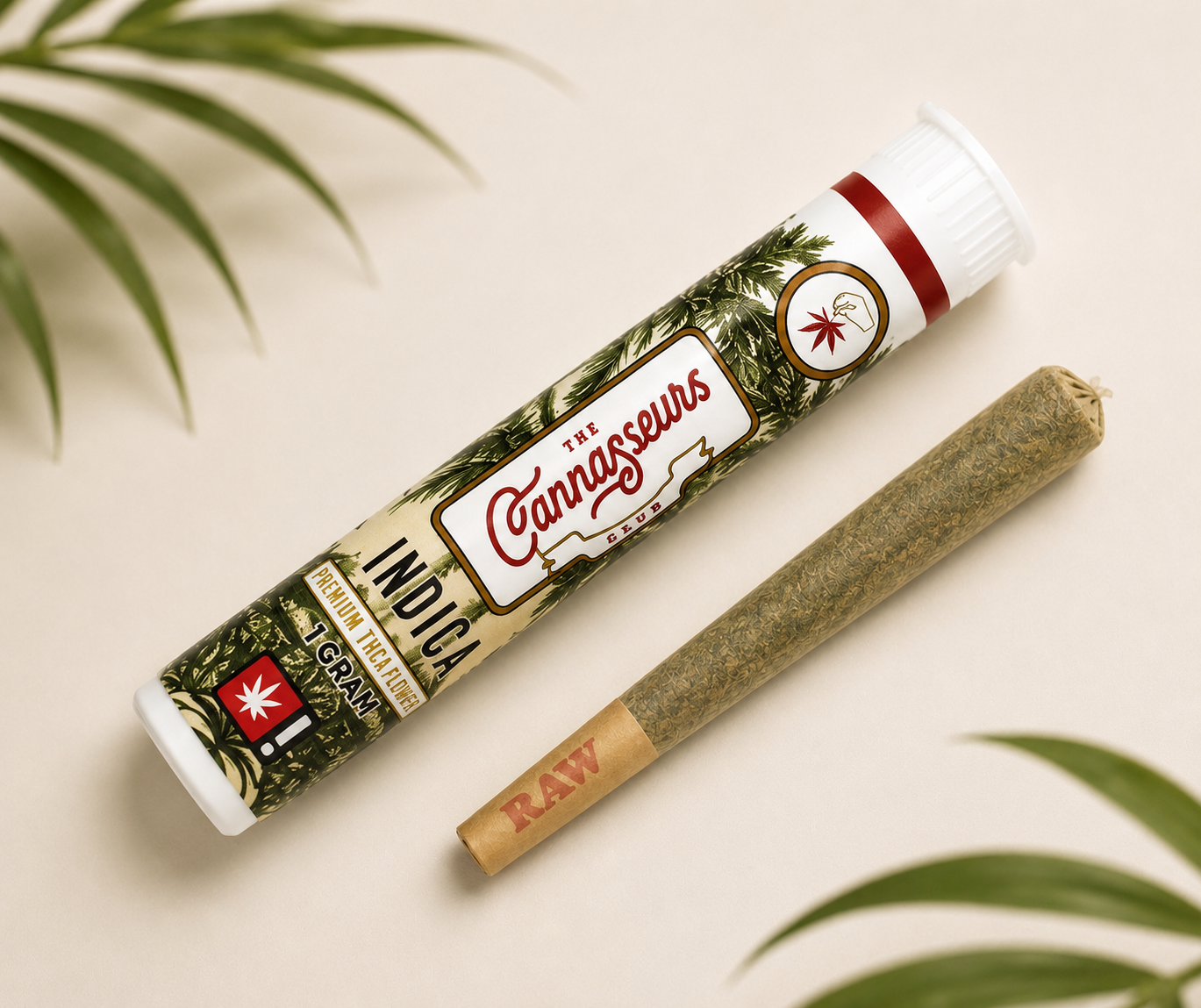 Cannasseurs 1g Pre-Roll - Indica